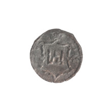 Lithuanian obol, Sigismund II Augustus (King of Poland; 1544–1572), Jagiellon dynasty. Polish coin
