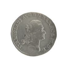 crown zloty, Partenstein, Antoni (fl. 1772-1774), Stanislaw August Poniatowski (King of Poland;