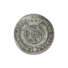 Obv.: Head of Stanislaw August, inscription around the rim: STANISLAUS AUG.DGREX POL.MDL - pearl