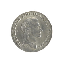 Gold crown, Stanislaw August Poniatowski (King of Poland; 1732–1798), 1794. Obverse: Head of