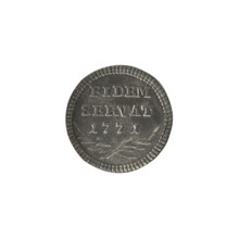 Crown proof groschen (Crown proof half-zloty coin), Stanislaw August Poniatowski (King of Poland;
