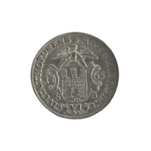 Torun six-coin, Stanislaw August Poniatowski (King of Poland; 1764–1795); maker: Szymon Brückmann