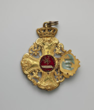 The Grand Cross of the Order of the Polish Canonesses of Warsaw, an equal-armed cross with a grand