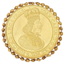 Gdansk Donative - 5 ducat, John II Casimir Vasa (King of Poland; 1648–1668), maker: Gerhard Rogge