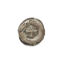 Denarius - bracteate (one-sided coin), R5 (rarity), iconography: Greek cross / equal-armed cross