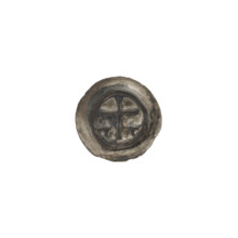 Denarius - bracteate; one-sided coin (coin, one-sided), ca. 1317/1318–ca. 1327/1328; State of the