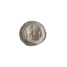 Denarius - bracteate; crown I (iconographic), crowns, one-sided coin, crosses; Teutonic Knights