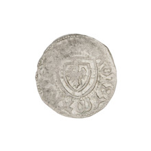 Teutonic szelag, Marcin Truchsess von Wetzhausen (Grand Master; 1477–1489); publisher Wesner, Hans