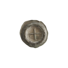 denarius - bracteate, Greek cross I (iconographic), R5 (rare), equal-armed cross (iconographic),