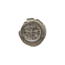 denarius - bracteate, Greek cross I (iconographic), R5 (rarity), Potocki-Pilawa, equal-armed cross