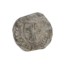 Teutonic szelag, Michal Küchmeister (Grand Master; 1414–1422). Teutonic shield (iconographic),
