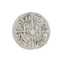 Teutonic szelag, Pawel von Russdorf (Grand Master; 1422–1441), Teutonic shield (iconographic),