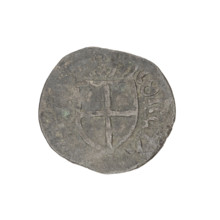 Teutonic szelag, Henryk Reffle von Richtenberg (Grand Master; 1470–1477). Obverse: Teutonic shield