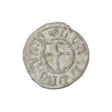 Teutonic szelag, Jan von Tiefen (Grand Master; 1489–1497), publisher Wesner, Hans (fl. 1480–?),