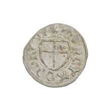 Teutonic szelag, Jan von Tiefen (Grand Master; 1489–1497). Wesner, Hans (fl. 1480–?), publisher