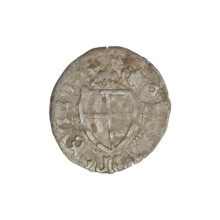 Teutonic szelag, Jan von Tiefen (Grand Master; 1489–1497); publisher: Wesner, Hans (fl. 1480–?;