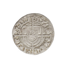 Teutonic groschen, Jan von Tiefen (Grand Master; 1489–1497), publisher Wesner, Hans (fl. 1480–?),