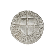 Teutonic groschen, Jan von Tiefen (Grand Master; 1489–1497), Wesner, Hans (fl. 1480–?), publisher;