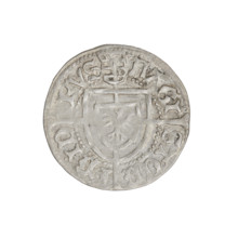 Teutonic groschen, Frederick of Saxony (Grand Master; 1498–1510), publisher: Wesner, Hans (fl.