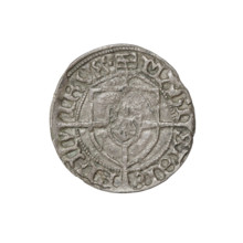Teutonic groschen, Frederick of Saxony (Grand Master; 1498–1510). Publisher: Hans Wesner (fl.