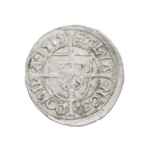Teutonic groschen, Albrecht Hohenzollern (prince in Prussia; Grand Master; 1490–1568). Obverse: