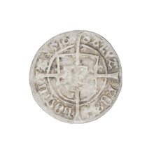 Teutonic groschen, Albrecht Hohenzollern (prince in Prussia; Grand Master; 1490–1568). Obverse: