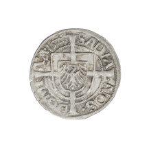Teutonic groschen, Albrecht Hohenzollern (prince in Prussia; Grand Master; 1490–1568), Wille,