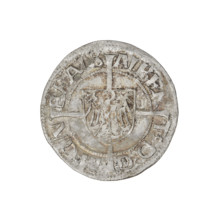 Teutonic groschen, Albrecht Hohenzollern (prince in Prussia; Grand Master; 1490-1568), Wille,