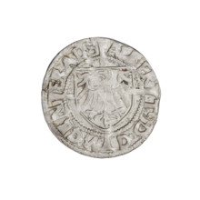 Teutonic groschen, Albrecht Hohenzollern (prince in Prussia; Grand Master; 1490–1568); Wille,