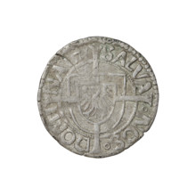 Teutonic groschen, Albrecht Hohenzollern (prince in Prussia; Grand Master; 1490–1568); Wille,