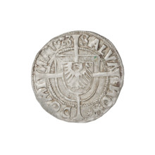 Teutonic groschen, Albrecht Hohenzollern (prince in Prussia; Grand Master; 1490-1568), Wille,