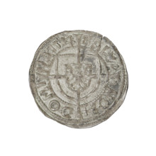 Teutonic groschen, Albrecht Hohenzollern (prince in Prussia; Grand Master; 1490–1568); publishers: