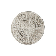 Teutonic groschen, Albrecht Hohenzollern (prince in Prussia; Grand Master; 1490–1568); Wille,