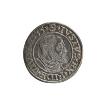 grosz, Decius, Jost Ludwik (fl. 1528-1535), Albert Hohenzollern (Prince of Prussia; 1490-1568) -