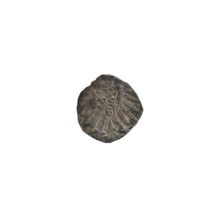 Denarius, Nimptsch (Nimsch). Obverse: Letter A with Hohenzollern coat of arms below; date numerals