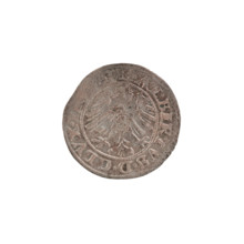 szelag, Nimptsch (Nimsch), Hans, R (rarity). Obv.: Prussian eagle, on its chest the crowned letter