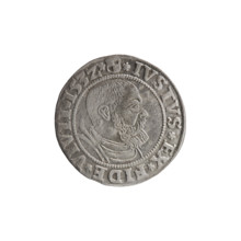 grosz; Straub (Strawb), Heinrich, publisher; Wille, Albrecht (fl. 1520-?), publisher; Decjusz, Jost