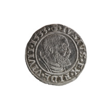 grosz; Straub (Strawb), Heinrich, publisher; Wille, Albrecht (fl. 1520-?), publisher; Decjusz, Jost