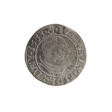 grosz; Straub (Strawb), Heinrich, publisher; Wille, Albrecht (fl. 1520-?), publisher; Decjusz, Jost