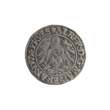 Albrecht Hohenzollern (Prince of Prussia; 1490–1568) — coin, 1534, Ducal Prussia (1525–1701),