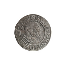 Decius Grosz, Jost Ludwik (fl. 1528–1535). Coin (1535), Königsberg, Ducal Prussia. Obverse: