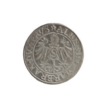 grosz, Decius, Jost Ludwik (fl. 1528-1535); Albrecht Hohenzollern (Prince of Prussia; 1490-1568) -