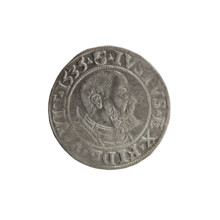 grosz, Decius, Jost Ludwik (fl. 1528–1535); Albrecht Hohenzollern (Prince of Prussia; 1490–1568) —