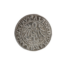 grosz, Decius, Jost Ludwik (fl. 1528–1535), Albrecht Hohenzollern (Prince of Prussia; 1490–1568) —