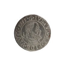 grosz, Decius, Jost Ludwik (fl. 1528-1535); eagles; Albert of Prussia (Prince of Prussia;
