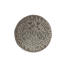 grosz, Vogelwaider (Vogelwaid), Eustachius, publisher, Decius, Jost Ludwik (fl. 1528-1535), R