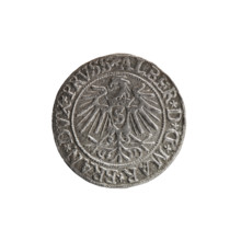 grosz, Vogelwaider (Vogelwaid), Eustachius, publisher, Decius, Jost Ludwik (fl. 1528-1535), R