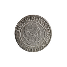 grosz; Vogelwaider (Vogelwaid), Eustachius, publisher; Decius, Jost Ludwik (fl. 1528–1535); R