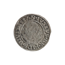 grosz, Decius, Jost Ludwik (fl. 1528–1535), Vogelwaider (Vogelwaid), Eustachius, publisher, R