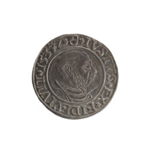 grosz; Vogelwaider (Vogelwaid), Eustachius, publisher; Decius, Jost Ludwik (fl. 1528–1535); R